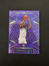 Rob Dillingham 2024-25 Panini Obsidian Purple Etch Flood /75 Rookie RC NRMT+