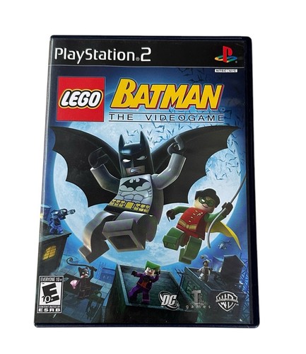 LEGO Batman The Video Game (Sony PlayStation 2, 2008) PS2 Game Complete Tested