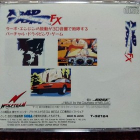 Road Blaster FX Mega CD Japan Region