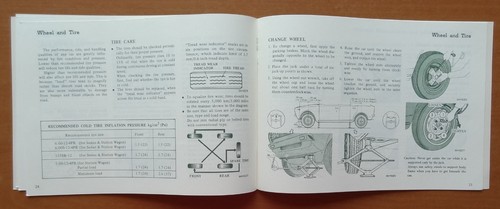 V39667 DATSUN 100A - OWNER'S MANUAL - 03/72 - 15x21 - GB - Picture 5 of 5
