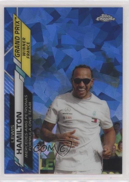 2020 Topps Chrome Sapphire Edition Formula 1 Lewis Hamilton #140 Rookie RC 04gw