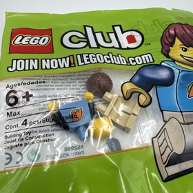 Lego Club Max Minifigure Polybag (852996) - New Sealed 2010 Promotional Minifig