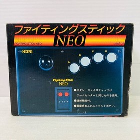 Hori NeoGeo AES Fighting Stick Controller HNS-07 With box Operation confirmation