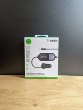 Belkin 1-port USB-A TuneCast In-Car 3.5mm Aux Audio to FM Transmitter