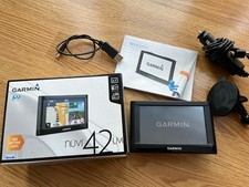 Garmin Nuvi 42LM Sat Nav Uk & Ireland Lifetime maps included. 