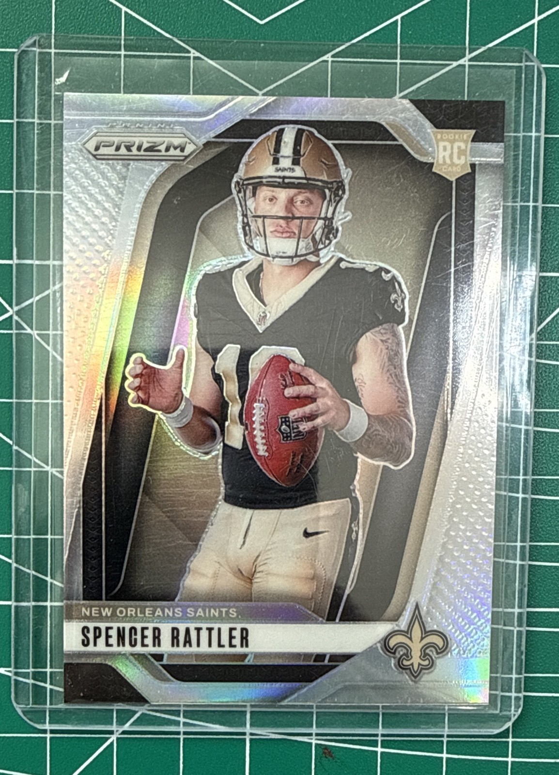 Spencer Rattler Panini Prizm Rookie Variation #37 Base