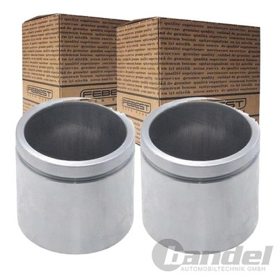2X FEBEST 57mm KOLBEN BREMSSATTEL VORNE passend für HONDA ACCORD CR-V CROSSROAD 