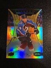 2019-20 Upper Deck Trilogy - Rookie Premieres Level 1 Cale Makar #81 /999 (RC)