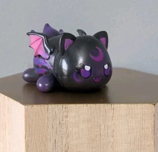DARK DRAGON - Aphmau MeeMeows, Series 7 Elemental Cat Black & Purple Opened