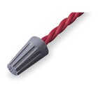 Ideal 30-071 Twist-On Wire Connector, 16 Awg Max, Gray, Thermoplastic