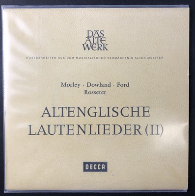 7'' Julian Bream / Peter Pears   Altenglische Lautenlieder (II) - 1956 Decca !nm