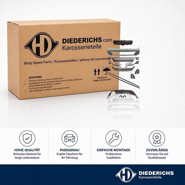 StossfÄNger Vorne Hinten Diederichs 2216550 FÜR VW Stossstange Bumper-image