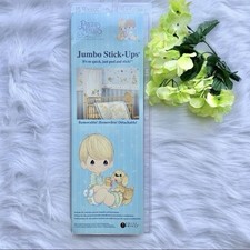 Vintage Precious Moments Jumbo Removable Stick Ups 25 Self Sticking PreCut