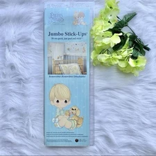 Vintage Precious Moments Jumbo Removable Stick Ups 25+ Self Sticking PreCut