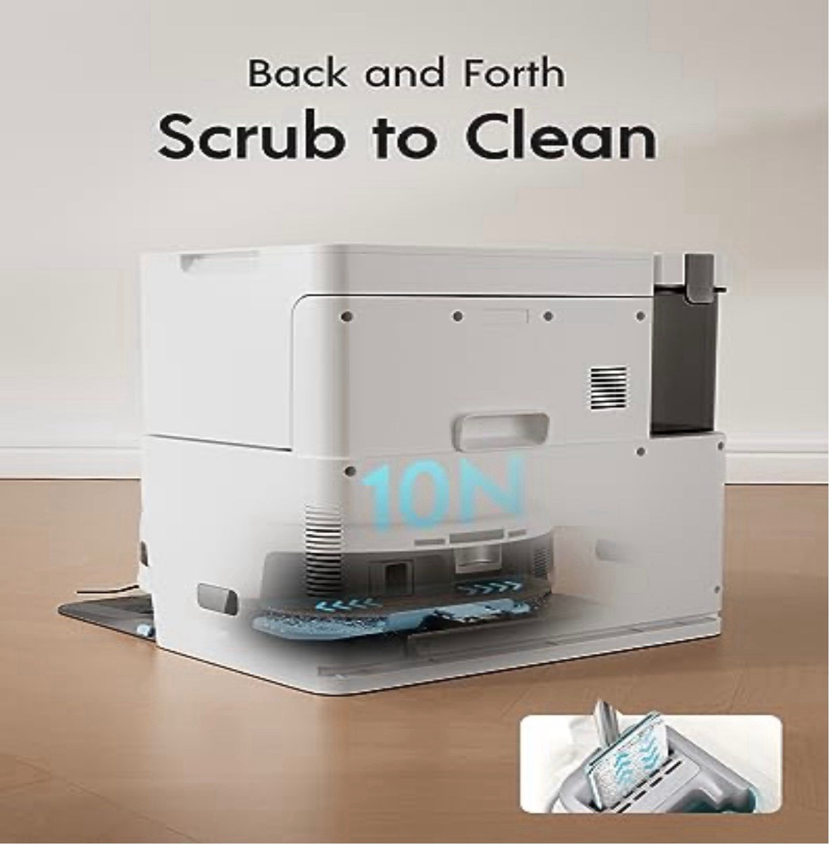 Yeedi Cube Robot Vacuum and Mop Floor Cleaning Robot Station YDAX11 4