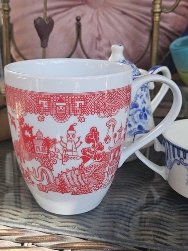 Calamityware Red Mug Things Could Be Worse Christmas 20 Oz Don Moyer Gingerbread