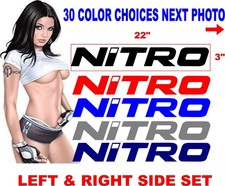 Fits Nitro Boat Decals Hull Replacement Fits Nitro Boat Decals Hull Replacement