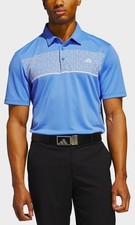 NWT - Adidas - Men's XL - Sky Blue SS Golf Polo Shirt - 1836063 - X-Large