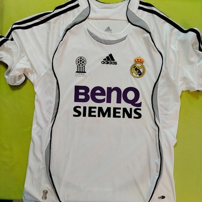 David Beckham Signed FC Real Madrid #23 White Jersey Shirt With