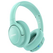 BERIBES Bluetooth Headphones Over Ear, 65H Playtime and 6 EQ Medium, Green