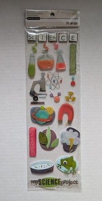 Science School Project Experiments Scrapbooking Stickers By Recollections