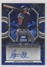 2023 Elite Extra Edition Hidden Gems Blue Nacho Alvarez Jr Ignacio Auto 14ld