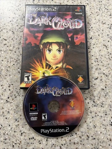 Dark Cloud - PlayStation 2 - Black Label Disc - No Manual - Tested/Works