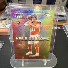Panini 2024 Mosaic Bo Nix Kaleidoscopic Insert RC #19 Denver Broncos NFL