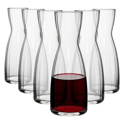 Hoxton Optic Kristallkaraffen - 1,1 l - 6er Pack