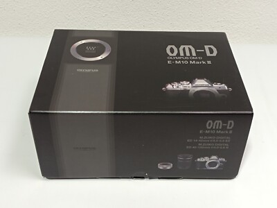 Olympus E-M10 Mark III 16.1MP Digitalkamera Kit mit 14-42 mm und 40-150_1,39_5