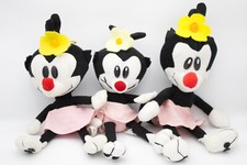 Animaniacs Vintage 1995s Dot Warner Plushies - Set of 3 Warner Bros Ace Novelty