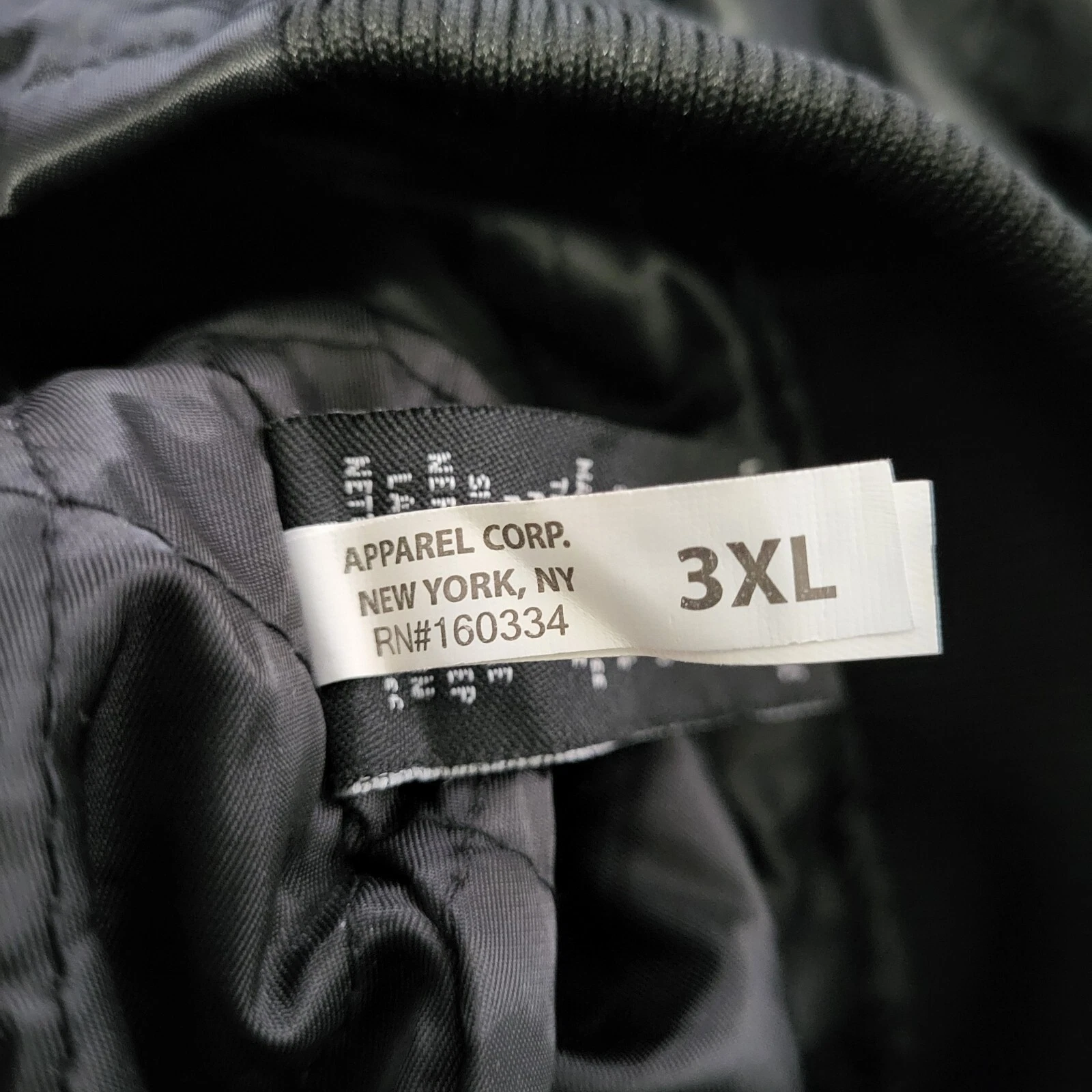 Roku Studio 'Ice Scream' Black Satin Bomber Jacket Sz 3XL/2XL Runs Smaller  image 6