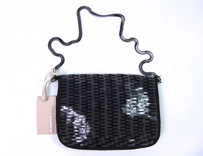John Lews Damen Collection Abend Clutch Seide Pailletten | UVP 49£