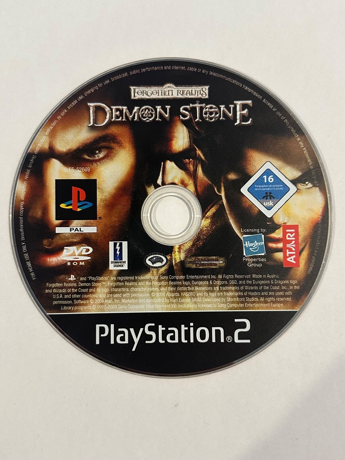 Jeu Playstation 2 / PS2 - Forgotten Realms: Demon Stone - PAL