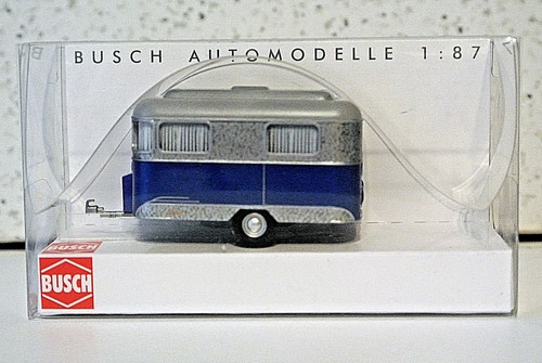 Busch 51702 Nagetusch Camping Trailer 1958 NIB - Picture 5 of 5