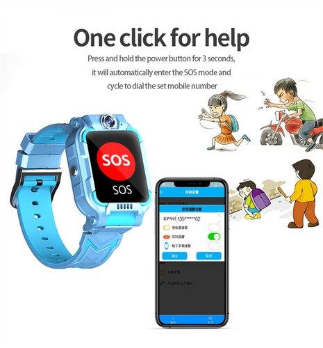 Kinder Schüler Uhr 4G Kid Anti-Lost Tracker Dual Kameras Videoanruf Armband - Bild 8 von 14