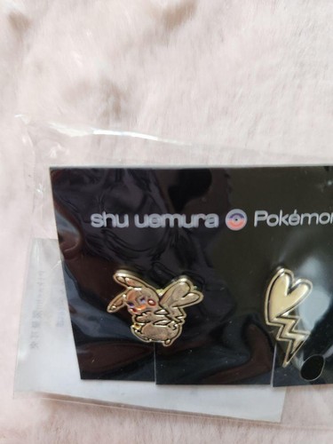 Shu Uemura Pokemon Collaboration 2019 Neuheit Pikashu Ohrringe Neu - Bild 2 von 5
