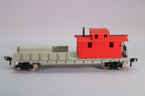 DD246 FLEISCHMANN 1436 train Ho Wagon de travail guérite plateforme 1961 - Picture 4 of 10