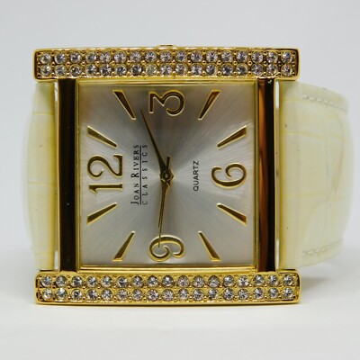 Joan Rivers Classics Genuine Leather Quartz Analog Women display picture 3