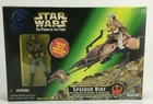 Star Wars 1997 POTF Speeder Bike with Princess Leia Organa in Endor Gear