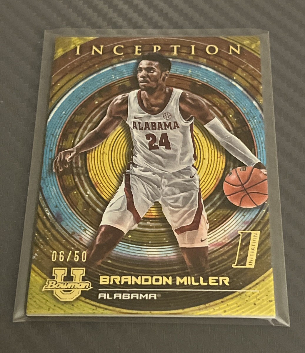 2023 Bowman Inception Gold Foil Rookie #49 Brandon Miller /50 | eBay