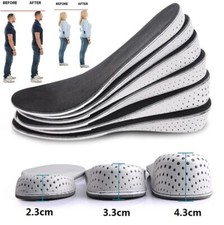 Height Increase Insoles Invisible Shoe Lifts Inserts Elastic Shock Absorption US