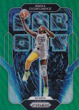 2022 Panini Prizm WNBA Far Out Insert Green Refractor #6 Nneka Ogwumike