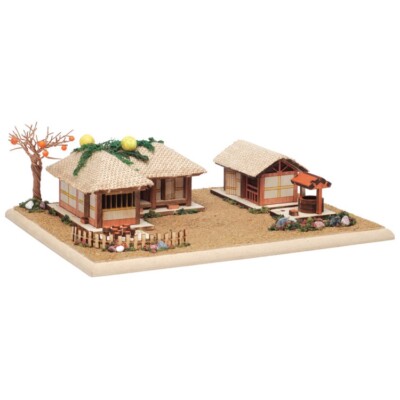 Youngmodeler Hobby Wooden Model Kit   Korean Traditional Thatch-Roofed House
