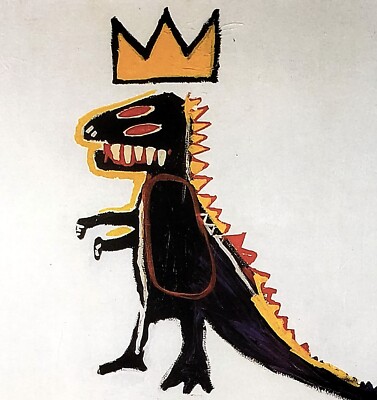 JEAN-MICHEL BASQUIAT's Dinosaur バスキア Jean-Michel Basquiat Pez Dispenser '84 TRex Dinosaur