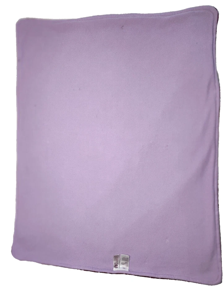 Taggies Púrpura Círculo Elefante Bebé Manta Suave Niña Lovey Seguridad 30x40 Foto 4 de 4