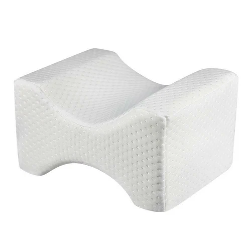 Knee Leg Pillow For Sleeping Cushion Support Between Legs Rest Memory Foam white - Picture 8 of 14