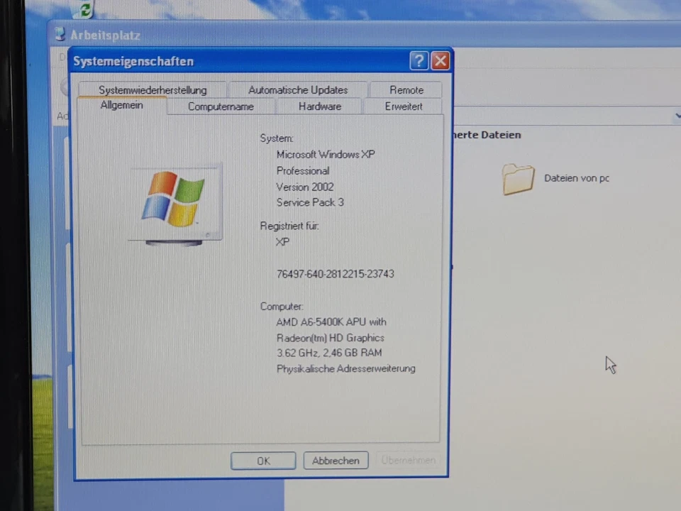 ASUS F2A85-M Windows XP Gamer PC Spiel Computer HD AMD 3,60GHz 500GB 4GB HDMI - Bild 3 von 4