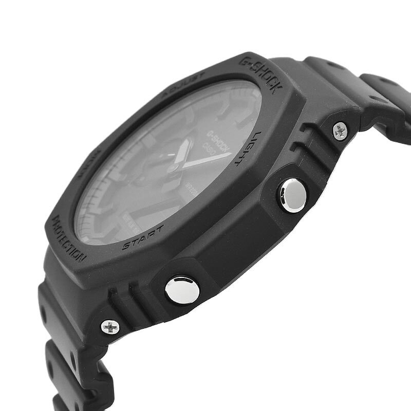 Casio G-Shock GA-2100-1A1JF Quartz Black Dial 45.4 mm Watch