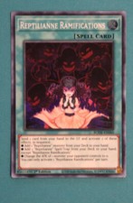 Yugioh Reptilianne Ramifications - BODE-EN060 - Super Rare - 1st Edition Near